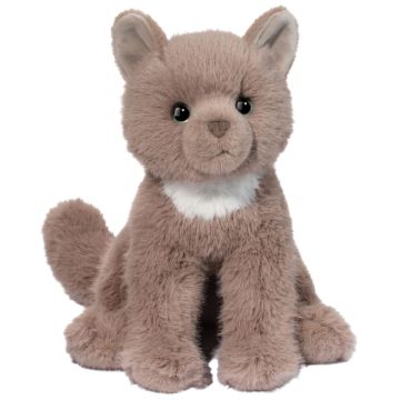 Douglas Toys PLUSH TOY CAT Kneadie Soft Sitting (27 cm)