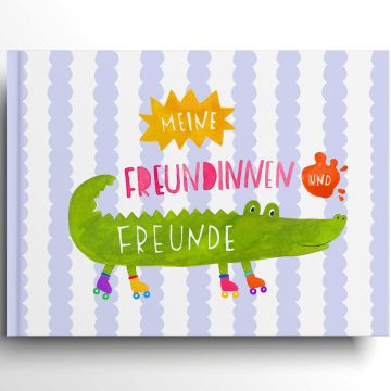 Frau Ottilie MEMORY BOOK "School Friends" Crocodile (German)