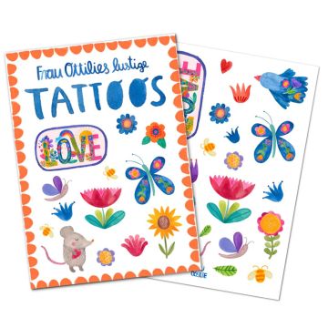 Frau Ottilie Kids TATTOOS Flowers & Love