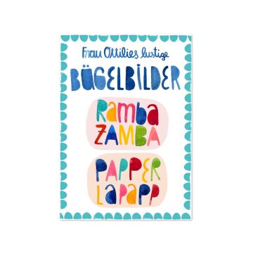 Frau Ottilie Bügelbilder PAPPERLAPAPP & RAMBAZAMBA