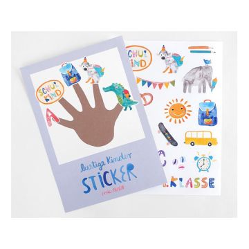 Frau Ottilie STICKER SHEET School