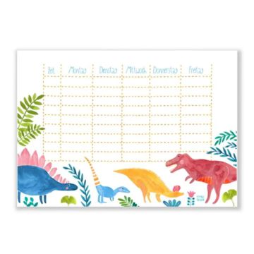 Frau Ottilie Stundenplan DINOS