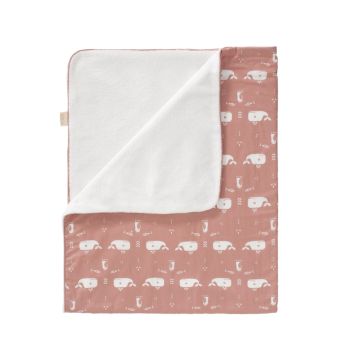 Fresk Babydecke WAL altrosa klein