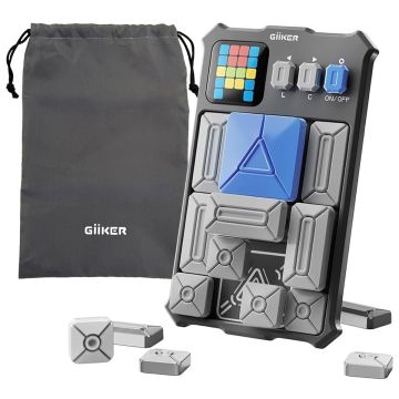Giiker GAME Console Super Slide Sliding Puzzle grey