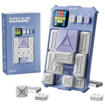 Giiker GAME Console Super Slide Sliding Puzzle lavender