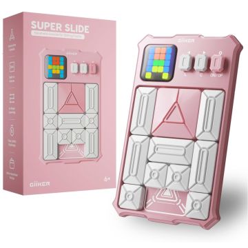 Giiker GAME Console Super Slide Sliding Puzzle baby pink