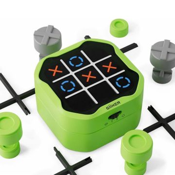 Giiker SPIEL KONSOLE Tic Tac Toe Bolt grün