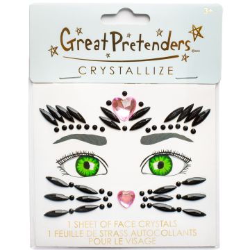 Great Pretenders FACE STICKERS Black Cat