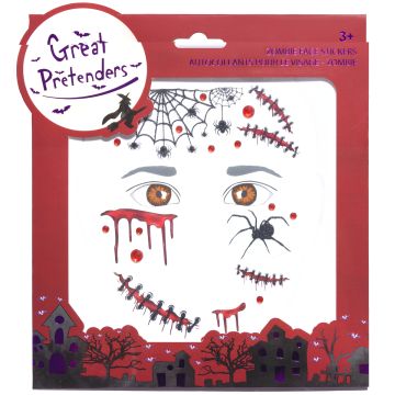 Great Pretenders GESICHTSSTICKER Zombie 