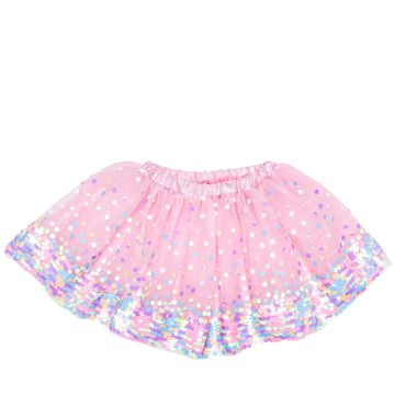 Great Pretenders SKIRT with Sequins Party Fun Pink/Neon (4-6 Years)