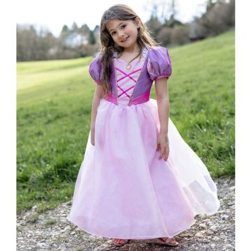 Great Pretenders KOSTÜM PRINZESSIN "Rapunzel" rosa (7-8 Jahre)