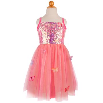 Great Pretenders Kostüm SCHMETTERLING KLEID pink (5-6 Jahre)