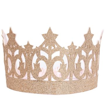 Great Pretenders Felt CROWN Gold/Glitter