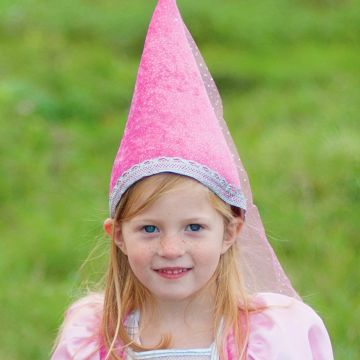 Great Pretenders PRINCESS HAT with Glitter pink