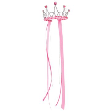Great Pretenders TIARA with Pink Ribbons