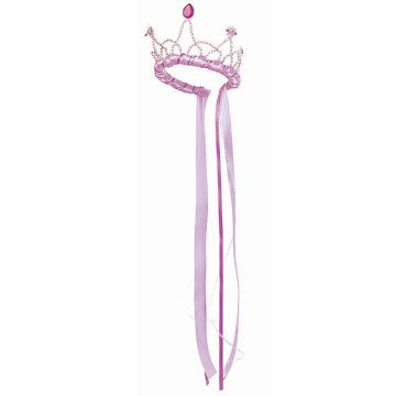 Great Pretenders TIARA with Ribbons Purple
