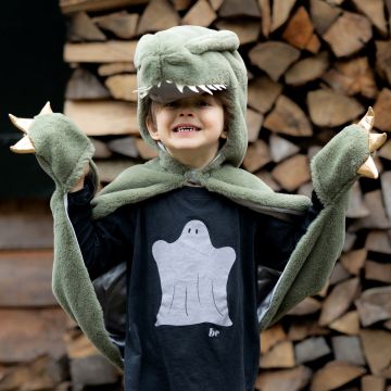 Great Pretenders CAPE Dinosaur T-Rex Cuddly Green (2 years)