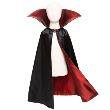 Great Pretenders VAMPIR KOSTÜM Umhang schwarz/rot (9-10 Jahre)