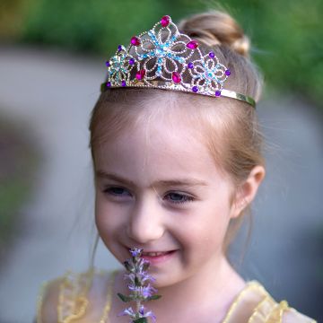 Great Pretenders TIARA mit Juwelen Gold/Pink