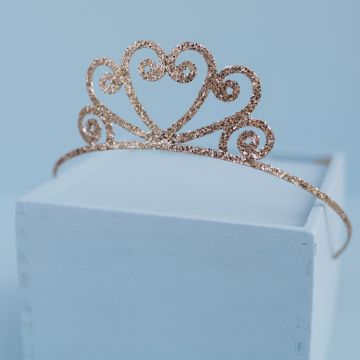 Great Pretenders TIARA mit Glitzer Gold