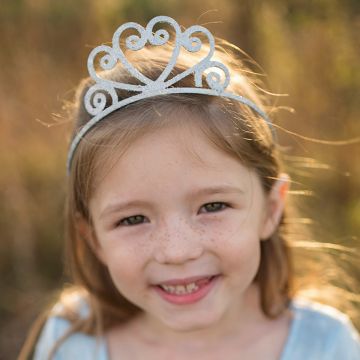 Great Pretenders TIARA mit Glitzer Silber