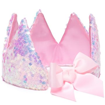 Great Pretenders PRINZESSIN KRONE mit Pailletten Ombre Lila/Pink
