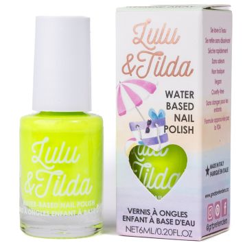 Great Pretenders NAIL POLISH Vegan & Water-based neon yellow