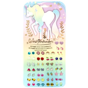 Great Pretenders OHRSTICKER Fantasie Einhorn (30 Paar)