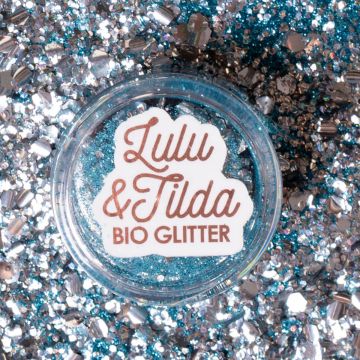 Great Pretenders KINDERSCHMINKE Glitzer Eco & Bio Silber/Blau