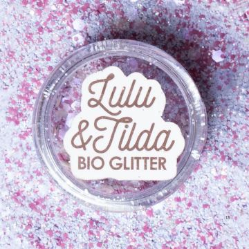 Great Pretenders Children's Make-Up GLITTER Eco Bio purple/pink