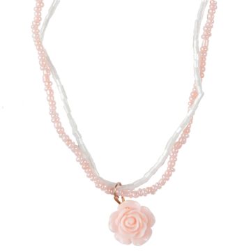 Great Pretenders NECKLACE Rose pink