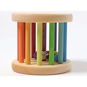 GRIMM'S Wooden Baby Scooter RAINBOW