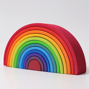 GRIMM'S Wooden RAINBOW LARGE Colorful