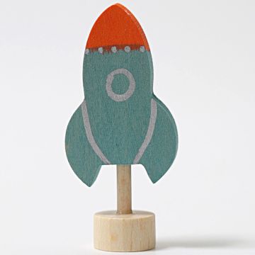 GRIMM'S Birthday Ring Figurine ROCKET