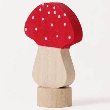 GRIMM'S FIGURINE for Birthday Ring TOADSTOOL