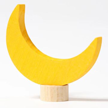 GRIMM'S FIGURINE for Birthday Ring MOON Yellow