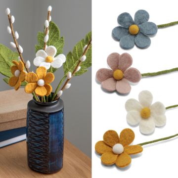 Gry & Sif Filz Blume SIMPLE FLOWER (35cm)