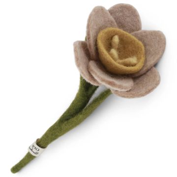 Gry & Sif Small Felt Flower DAFFODIL Light Pink (18cm)
