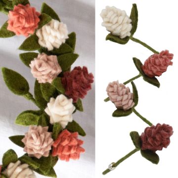 Gry & Sif Filz Blume ARTISCHOCKE (17cm)