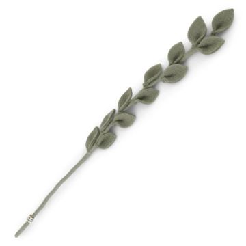 Gry & Sif Felt EUCALYPTUS BRANCH Green (55cm)