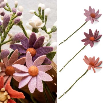 Gry & Sif Filz Blume KOSMEE (34cm)
