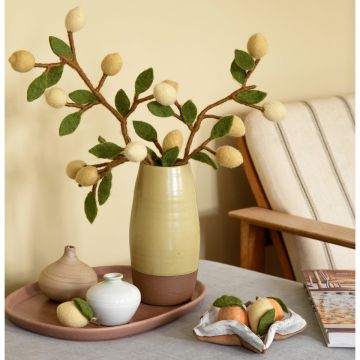 Gry & Sif Filz ZITRONENZWEIG (60cm)