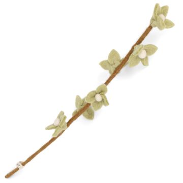 Gry & Sif Filz BLÜTENZWEIG Mint Green (43cm)