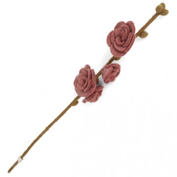 Gry & Sif Filz ROSENZWEIG rouge (50cm)