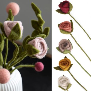 Gry & Sif Filz Blume ROSE (30cm)