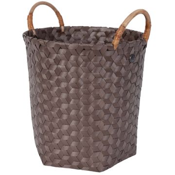Handed By Basket with handles DIMENSIONAL taupe (M)