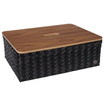 Handed By Basket GRAND Optimum & Lid Black