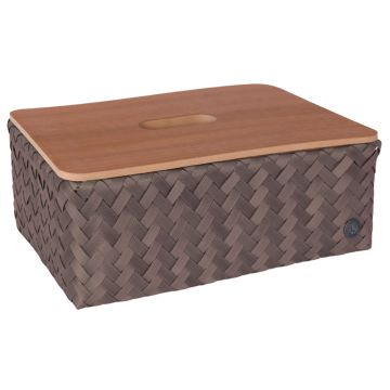 Handed By Basket GRAND Optimum & Lid Taupe