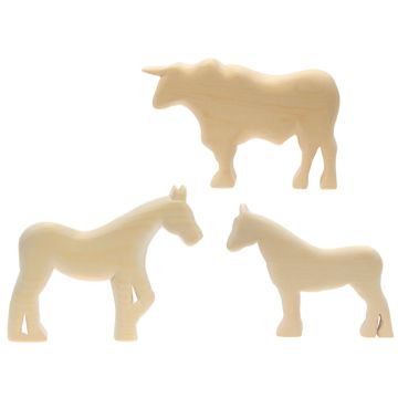 Carving Wood Set FARM LIFE large