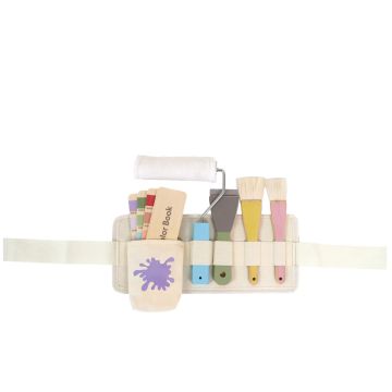 JaBaDaBaDo Rollenspiel MALERGÜRTEL mit Zubehör aus Holz